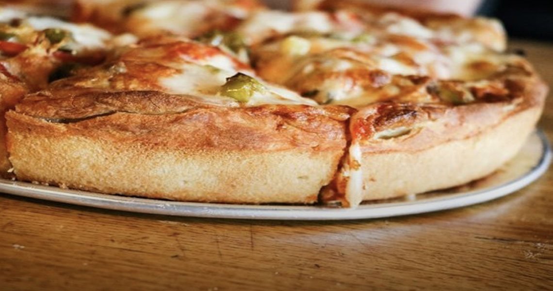 Oley's deep dish pizza